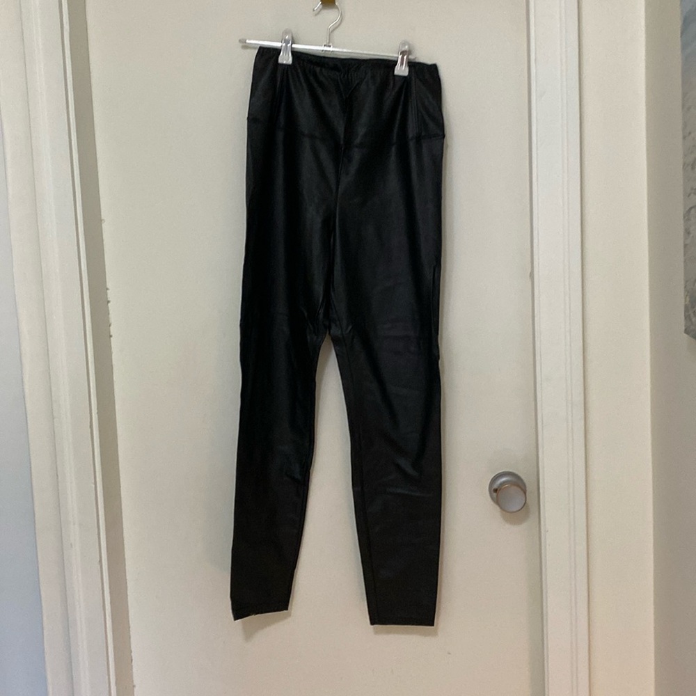 Wilfred faux leather leggings size L